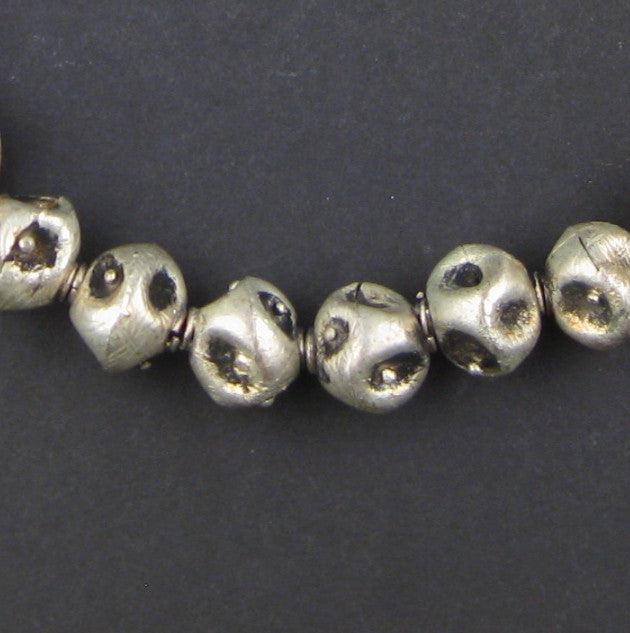 Artisanal Ethiopian Eye Beads (14mm)(Short Strand) - The Bead Chest