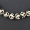 Artisanal Ethiopian Eye Beads (14mm)(Short Strand)