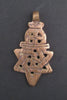 Ethiopian Copper Falasha Star of David (Large)