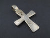 Silver Engraved Ethiopian Cross Pendant (Circle & Arrow) - The Bead Chest