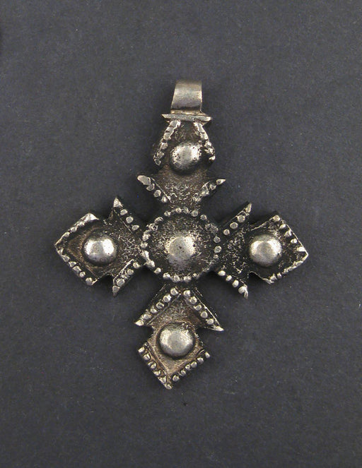 Fancy Vintage Ethiopian Four-Point Cross (50mm)