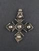 Fancy Vintage Ethiopian Four-Point Cross (50mm)
