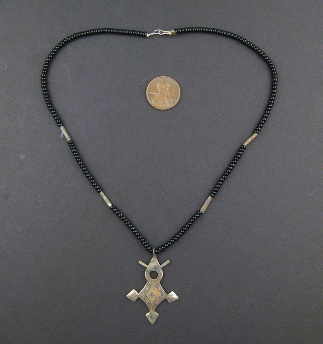 Tuareg Cross Pendant (Small) - The Bead Chest