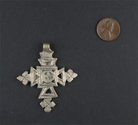 Ethiopian Coptic Cross (medium) - The Bead Chest