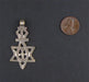 Ethiopian Star of David (medium) - The Bead Chest