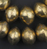 Mali Brass Bicone Beads (20x26mm)