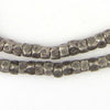 Tuareg Silver Cornerless Cube Beads