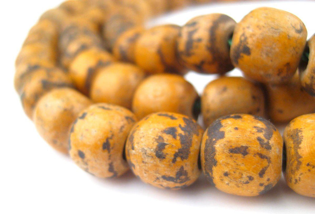 Vintage Wooden Ethiopian Prayer Beads - The Bead Chest