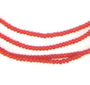 Tiny Red White Heart Seed Beads (2mm)
