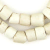 White Goomba Beads (12mm)