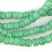 Old Pistachio Green Kenya Turkana Beads - The Bead Chest