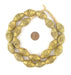 Basket Design Ghana Brass Filigree Oval Beads (25x16mm) - The Bead Chest