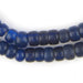 Old Semi-Translucent Navy Blue Padre Beads - The Bead Chest