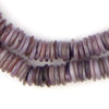 Royal Purple Moroccan Heishi Shell Beads