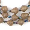 Brown Recycled Paper Beads from Uganda