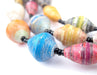 Beachside Medley Recycled Paper Beads from Uganda - The Bead Chest