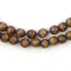 Vintage-Style Round Olive Wood Beads from Bethlehem (7mm)