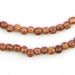 Round Natural Palm Wood Beads (5mm) - The Bead Chest