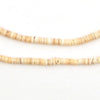 Beige Natural Shell Heishi Beads (3mm)
