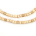 Beige Cylindrical Wood Beads (5mm) - The Bead Chest