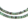 Fern Green Natural Shell Heishi Beads (5mm)