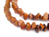 Amber Natural Wood Nugget Beads - The Bead Chest