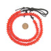 Red Natural Saucer Seed Beads (8mm) - The Bead Chest