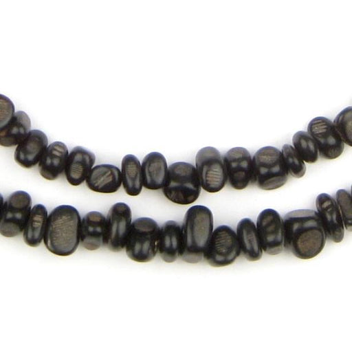 Black Horn Nugget Beads - The Bead Chest