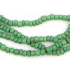 Verdant Green Glass Seed Beads (2 Strands)