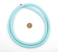 Baby Blue Vinyl Phono Record Beads (8mm) - The Bead Chest