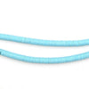 Baby Blue Vinyl Phono Record Beads (4mm)