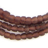 Purple Recycled Glass Beads (7mm)