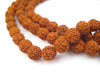 Rudraksha Natural Seed Prayer Beads (8mm) - The Bead Chest