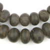 Togo Jumbo Natural Horn Beads (Black)