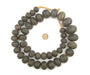 Togo Jumbo Natural Horn Beads (Black) - The Bead Chest