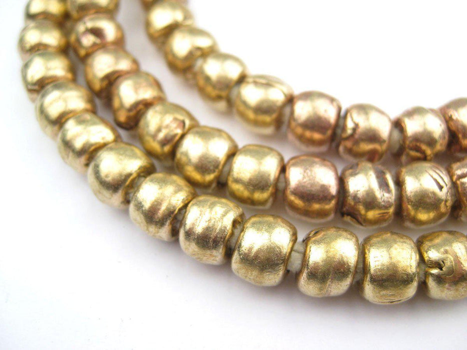 Brass Ethiopian Padre Beads - The Bead Chest