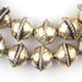 Artisanal Ethiopian Bicone Metal Beads (15x15mm) - The Bead Chest
