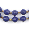 Royal Purple Recycled Paper Beads from Uganda