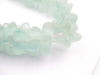 Clear Aqua Star Shape Recycled Glass Beads - The Bead Chest