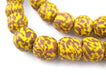 Saharan Sand Fused Recycled Glass Beads (14mm) - The Bead Chest