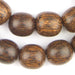 Round Palm Wood Beads (21mm) - The Bead Chest