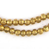 Rounded Brass Nugget Beads