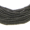 Midnight Black Sandcast Seed Beads