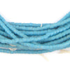 Turquoise Blue Sandcast Seed Beads
