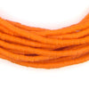 Tangerine Orange Sandcast Seed Beads