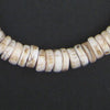 Vintage-Style Naga Shell Disk Beads (12mm)