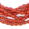 Coral Red Naga Bead Necklace