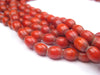 Coral Red Naga Bead Necklace - The Bead Chest