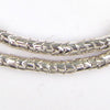 Silver Interlocking Snake Beads (6mm)