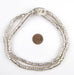 Silver Interlocking Snake Beads (6mm) - The Bead Chest